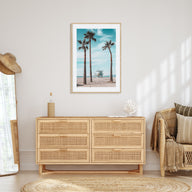 Santa Monica Photo Color No 3 Poster