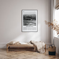 Santa Ynez Valley Travel B&W Poster