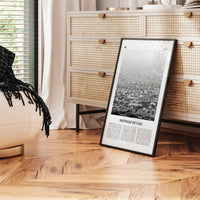 Santiago de Cali Print Black and White, Santiago de Print Black White, Cali Wall Art, Cali Poster, Cali Photo, Cali Wall Decor, Colombia