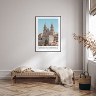 Santiago de Compostela Portrait Color Poster