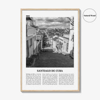 Santiago de Cuba Print Black and White, Santiago de Cuba Wall Art, Santiago de Cuba Poster, Santiago de Cuba Photo, Santiago de Cuba Décor