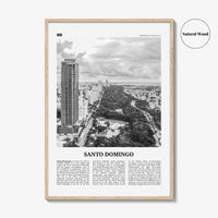 Santo Domingo Print Black and White, Santo Domingo Wall Art, Santo Domingo Poster, Santo Domingo Photo, Dominican Republic, Caribbean