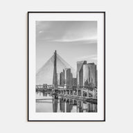 São Paulo Photo B&W Poster