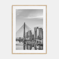 São Paulo Photo B&W Poster