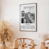 Sao Paulo Print Black and White No 2, São Paulo Wall Art, São Paulo Poster, São Paulo Photo, Sao Paulo Wall Decor, Brazil, Brasil