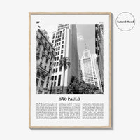 Sao Paulo Print Black and White No 3, São Paulo Wall Art, São Paulo Poster, São Paulo Photo, Sao Paulo Wall Decor, Brazil, Brasil