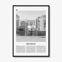 Sao Paulo Print Black and White No 4, São Paulo Wall Art, São Paulo Poster, São Paulo Photo, Sao Paulo Wall Decor, Brazil, Brasil