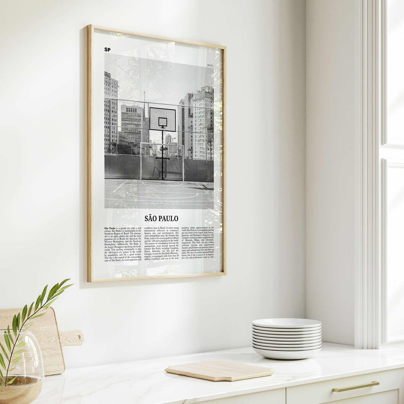 Sao Paulo Print Black and White No 4, São Paulo Wall Art, São Paulo Poster, São Paulo Photo, Sao Paulo Wall Decor, Brazil, Brasil