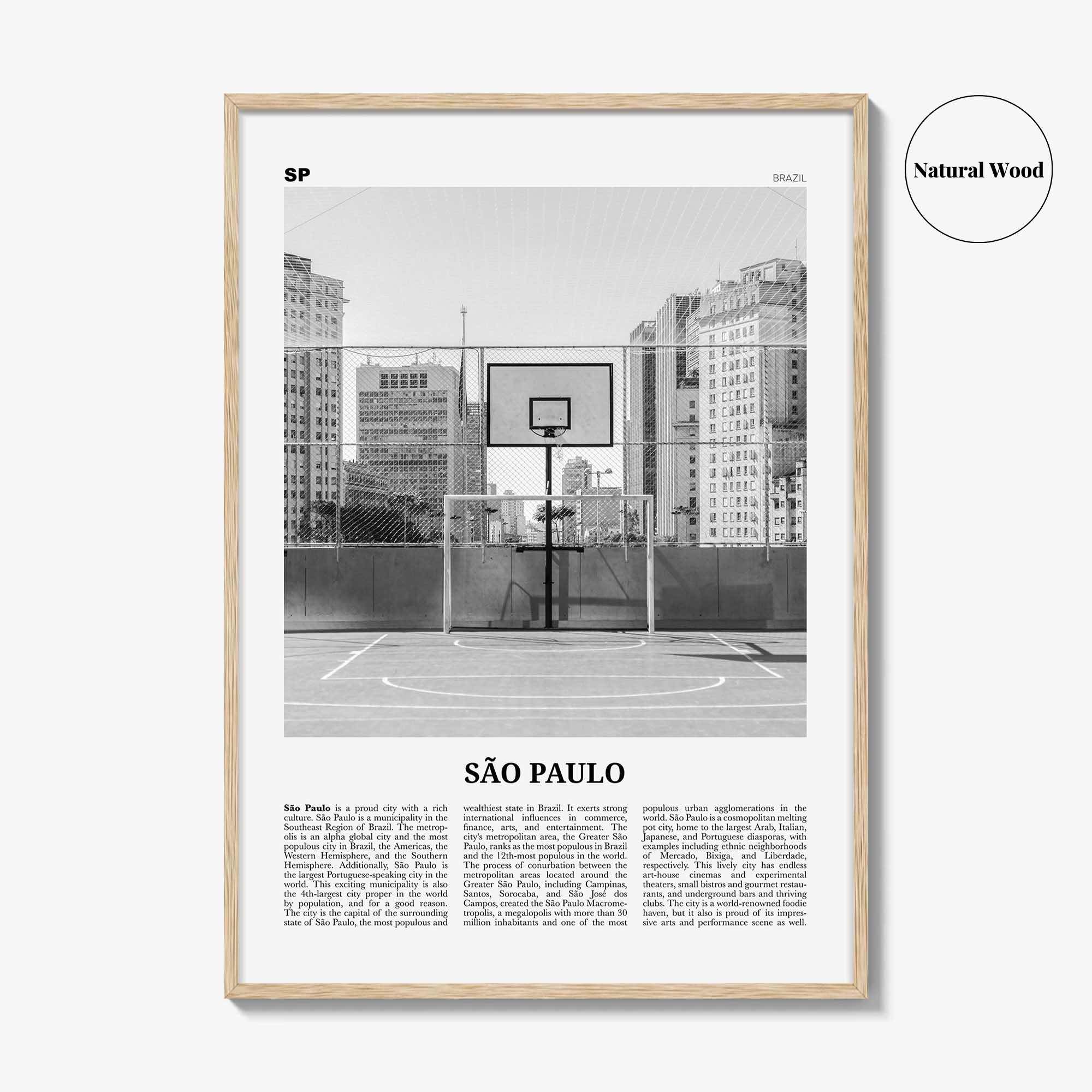 Sao Paulo Print Black and White No 4, São Paulo Wall Art, São Paulo Poster, São Paulo Photo, Sao Paulo Wall Decor, Brazil, Brasil