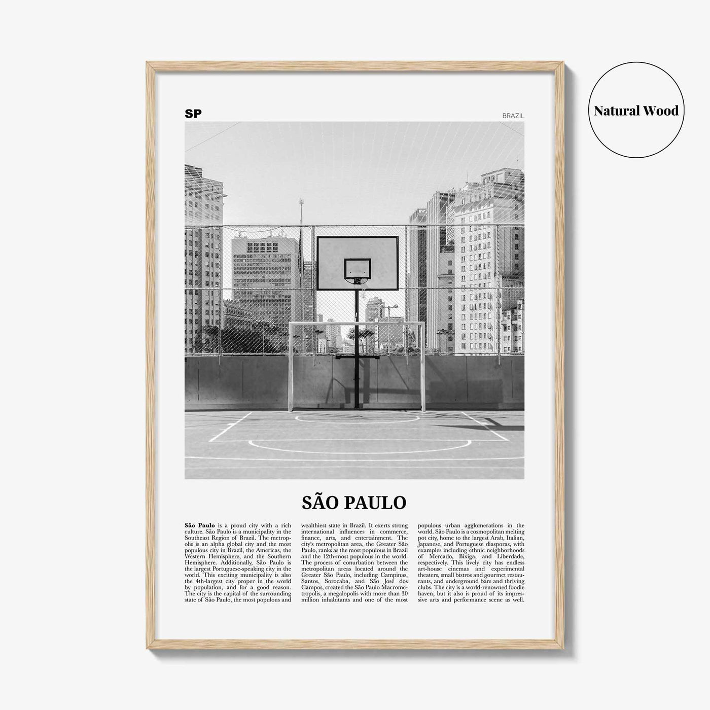 Sao Paulo Print Black and White No 4, São Paulo Wall Art, São Paulo Poster, São Paulo Photo, Sao Paulo Wall Decor, Brazil, Brasil