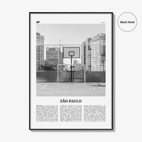 Sao Paulo Print Black and White No 4, São Paulo Wall Art, São Paulo Poster, São Paulo Photo, Sao Paulo Wall Decor, Brazil, Brasil