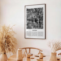 Sapphire Print Black and White, Sapphire Wall Art, Sapphire Poster, Sapphire Photo, Sapphire Wall Décor, Sapphire Map, North Carolina, USA