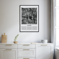 Sapphire Travel B&W Poster