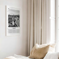 Sarajevo Print Black and White, Sarajevo Wall Art, Sarajevo Poster, Sarajevo Photo, Sarajevo Wall Decor, Bosnia and Herzegovina, Europe