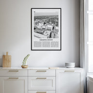 Sarasota County Travel B&W Poster