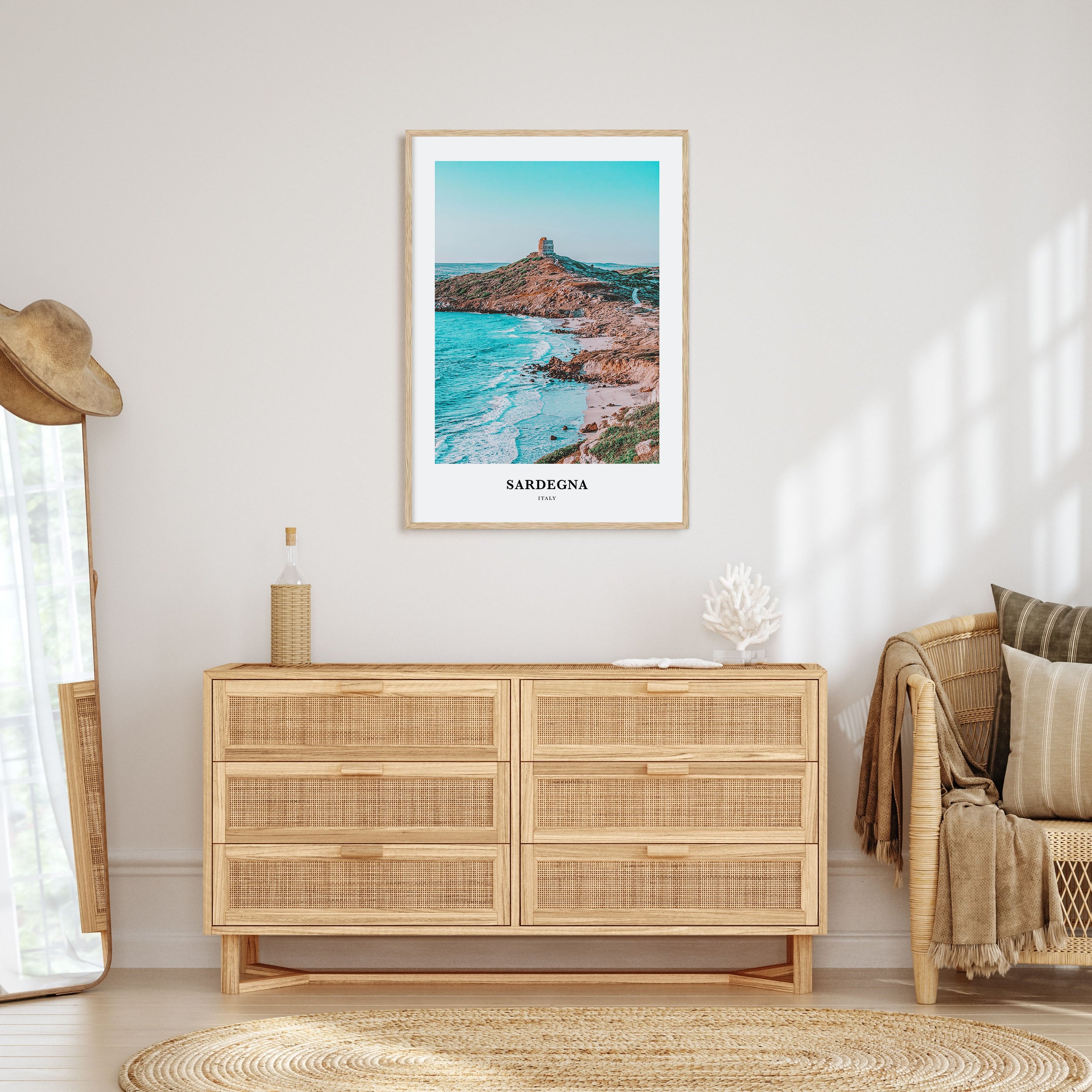 Sardegna Portrait Color Poster