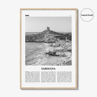 Sardegna Print Black and White, Sardegna Wall Art, Sardegna Poster, Sardegna Photo, Sardegna Wall Décor, Sardegna Map, Italy