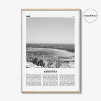 Sardinia Print Black and White, Sardinia Wall Art, Sardinia Poster, Sardinia Photo, Sardinia Wall Décor, Italy, Italia, Cagliari