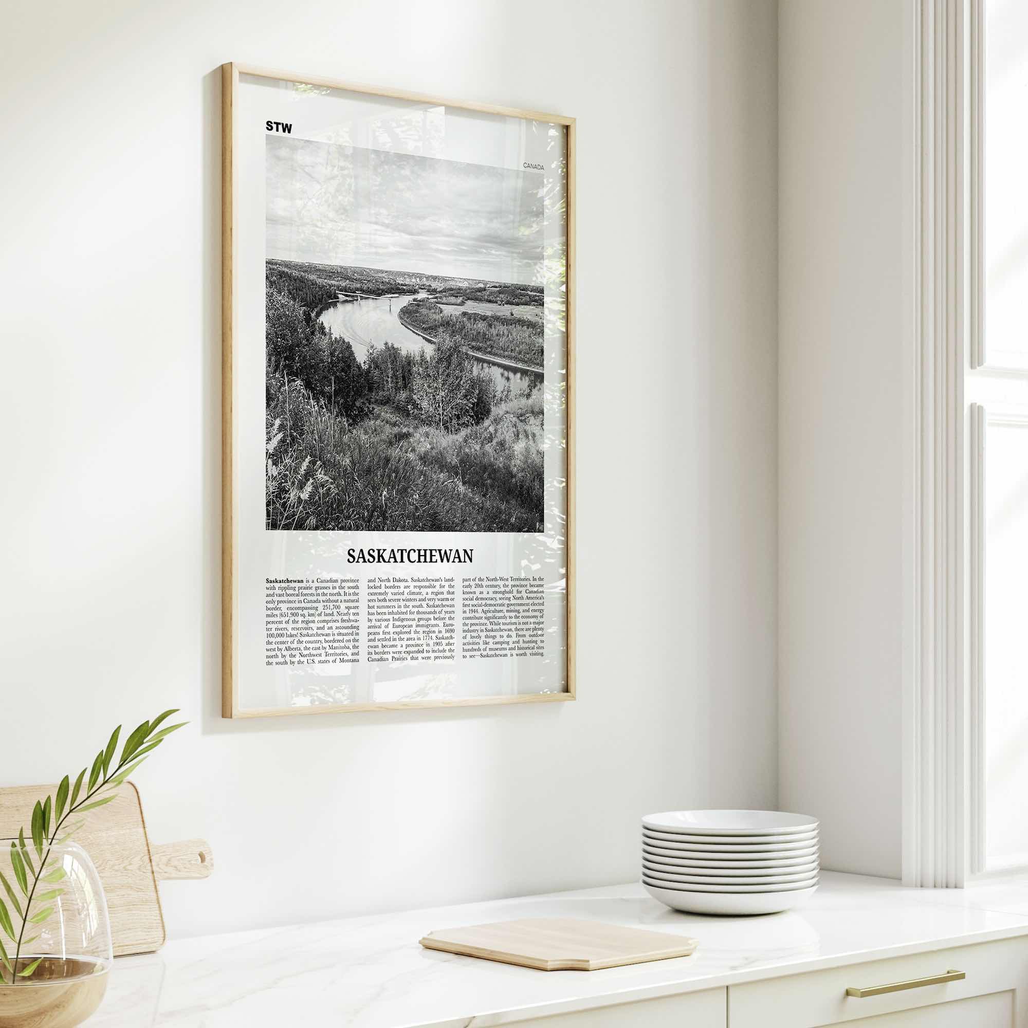 Saskatchewan Print Black and White, Saskatchewan Wall Art, Saskatchewan Poster, Saskatchewan Photo, Saskatchewan Decor, Regina, Saskatoon