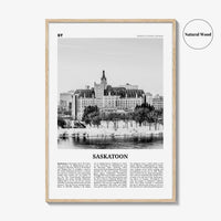 Saskatoon Print Black and White, Saskatoon Wall Art, Saskatoon Poster, Saskatoon Photo, Saskatoon Wall Décor, Saskatchewan, Corman Park