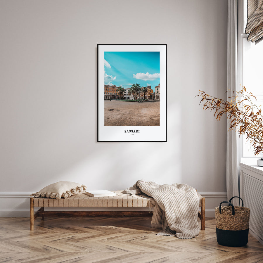 Sassari Portrait Color Poster