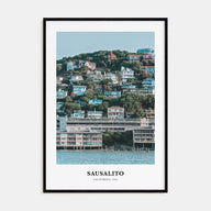 Sausalito Portrait Color Poster