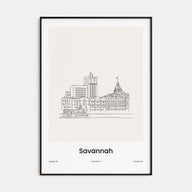 Savannah Drawn Poster