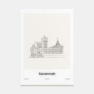 Savannah Drawn Poster