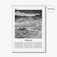 Sayulita Print Black and White, Sayulita Wall Art, Sayulita Poster, Sayulita Photo, Sayulita Wall Décor, Mexico