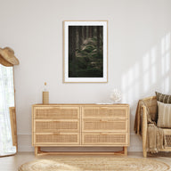 Scandinavian Forest Photo Color No 2 Poster