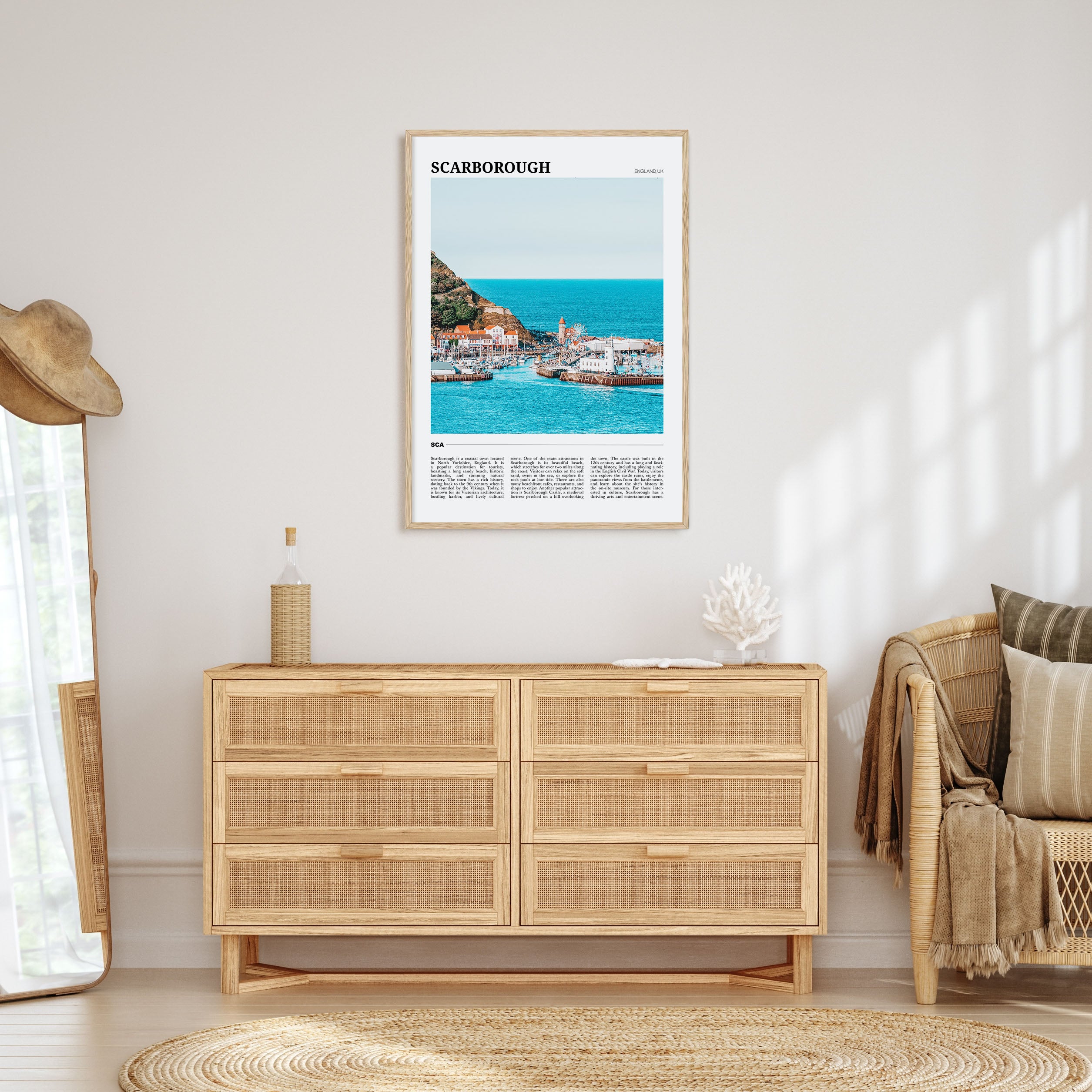 Scarborough Travel Color Poster