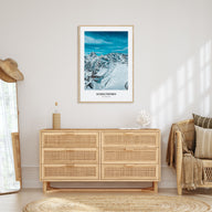 Schilthorn Portrait Color Poster