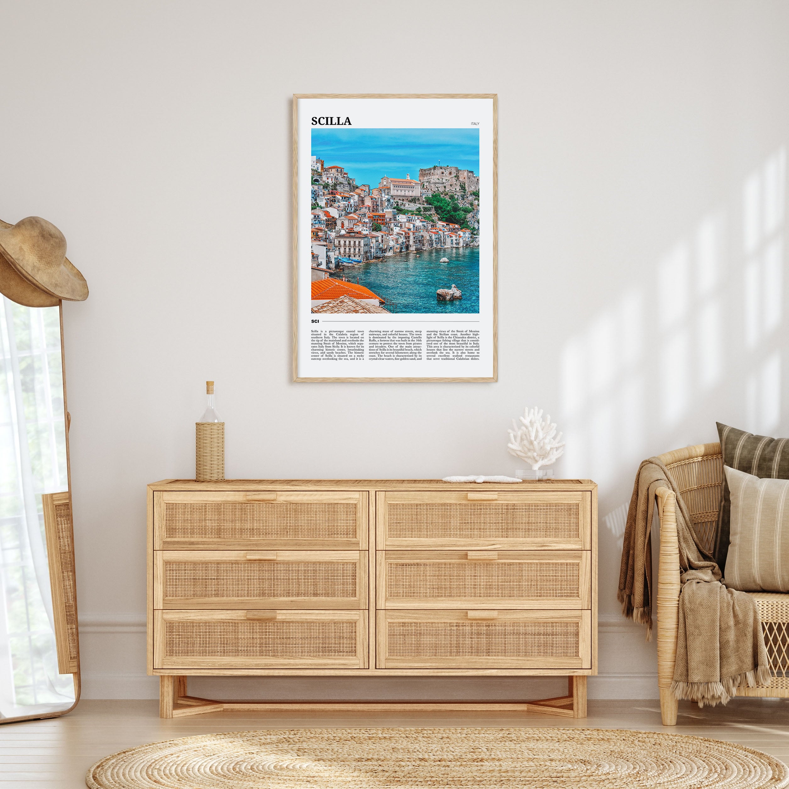 Scilla Travel Color Poster