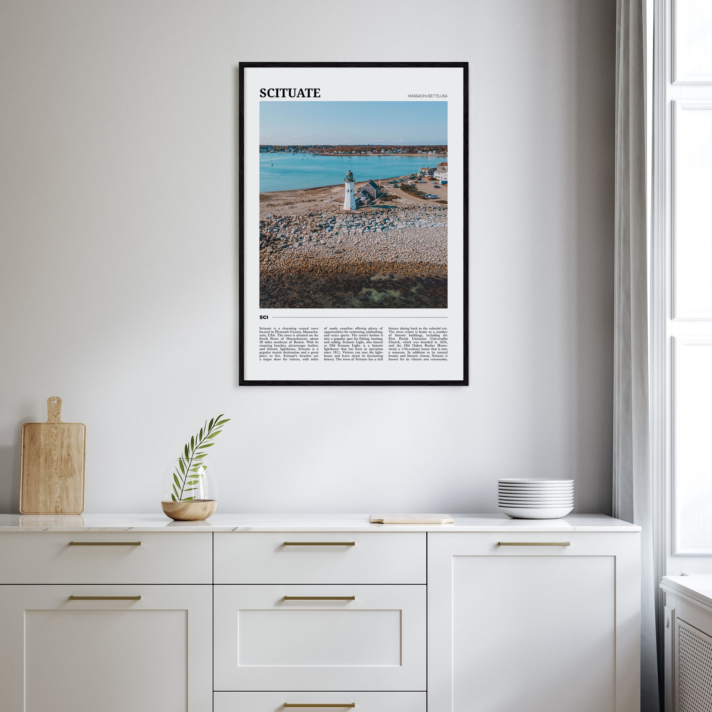 Scituate Travel Color Poster