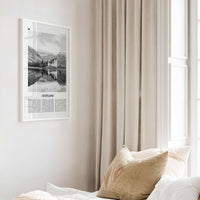Scotland Print Black and White, Scotland Wall Art, Scotland Poster, Scotland Photo, UK, United Kingdom, Britain, Edinburgh, Glasgow, Europe