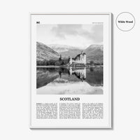Scotland Print Black and White, Scotland Wall Art, Scotland Poster, Scotland Photo, UK, United Kingdom, Britain, Edinburgh, Glasgow, Europe