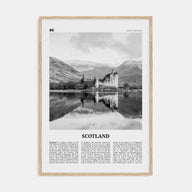 Scotland Travel B&W Poster