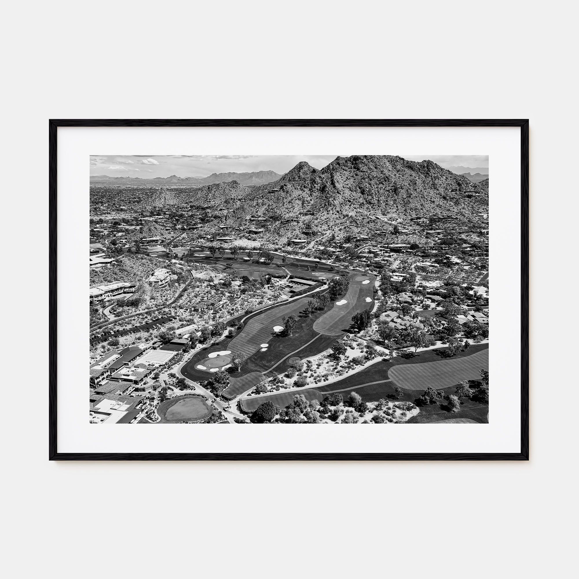 Scottsdale Landscape B&W Poster