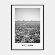 Scottsdale Portrait B&W No 1 Poster