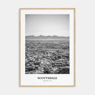 Scottsdale Portrait B&W No 1 Poster