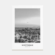 Scottsdale Portrait B&W No 2 Poster