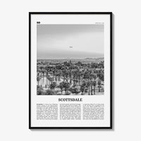 Scottsdale Print Black and White No 1, Scottsdale Wall Art, Scottsdale Poster, Scottsdale Photo, Arizona, USA, United States, North America