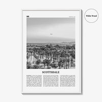 Scottsdale Print Black and White No 1, Scottsdale Wall Art, Scottsdale Poster, Scottsdale Photo, Arizona, USA, United States, North America