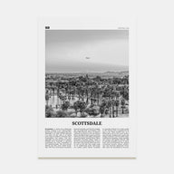 Scottsdale Travel B&W No 1 Poster