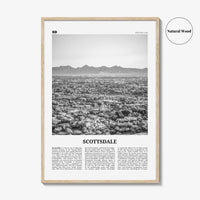 Scottsdale Print Black and White No 2, Scottsdale Wall Art, Scottsdale Poster, Scottsdale Photo, Arizona, USA, United States, North America