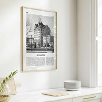 Scranton Print Black and White No 1, Scranton Wall Art, Scranton Poster, Scranton Photo, Scranton Wall Décor, Pennsylvania, USA