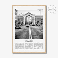 Scranton Print Black and White No 2, Scranton Wall Art, Scranton Poster, Scranton Photo, Scranton Wall Décor, Pennsylvania, USA