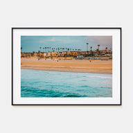 Seal Beach Landscape Color Poster