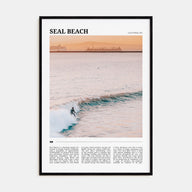 Seal Beach Travel Color No 1 Poster