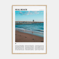 Seal Beach Travel Color No 2 Poster